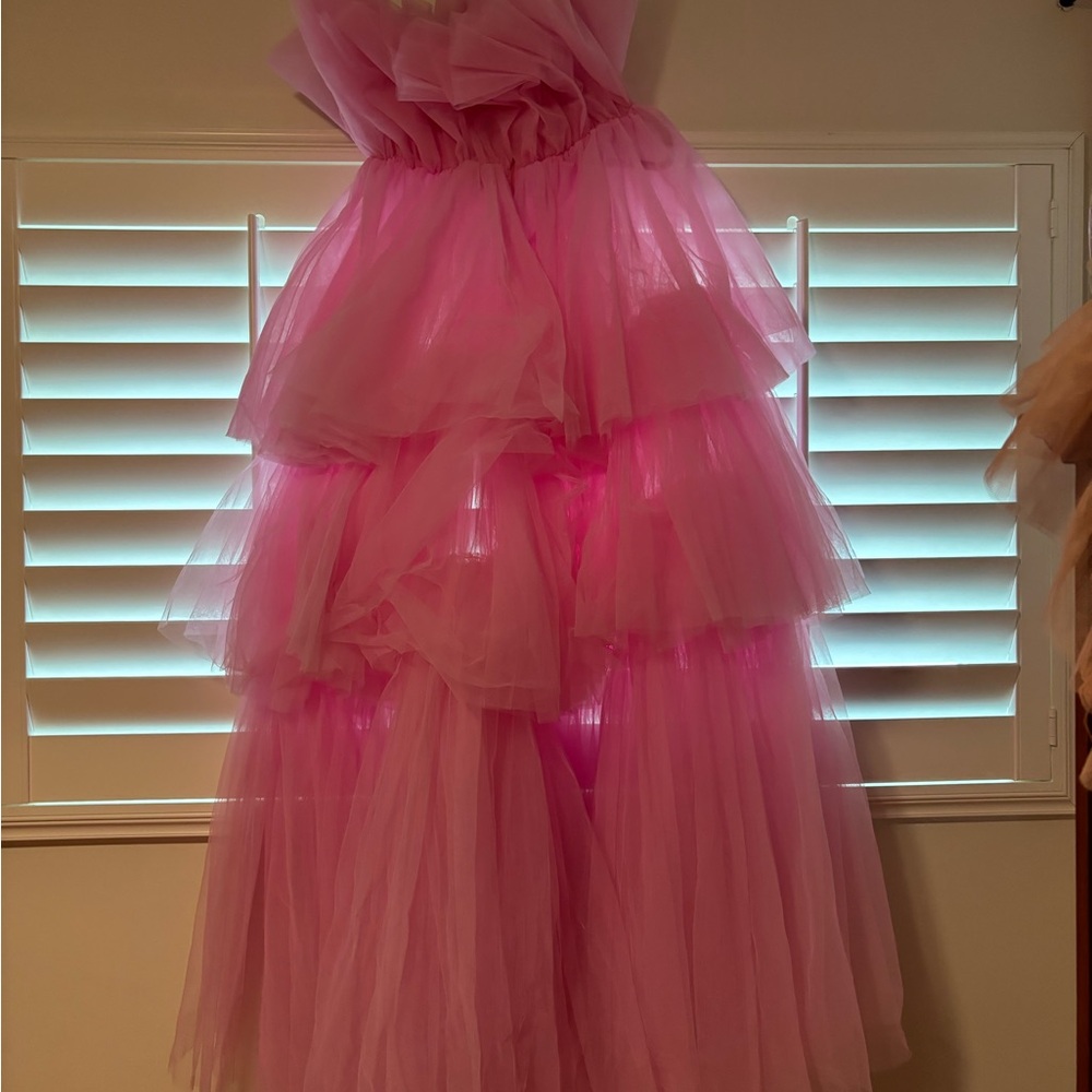 kikiriki pink miss majesty tulle dress - Picture 4 of 7
